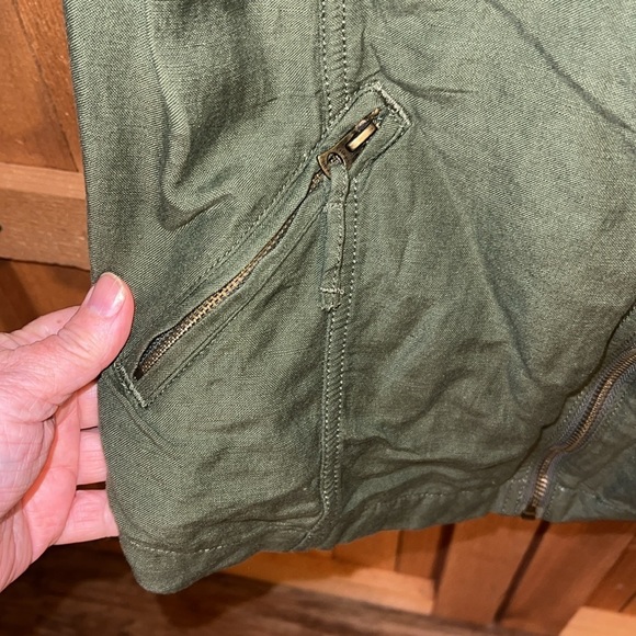 Lucky Brand Vest Dark Green Jacket Small - Picture 3 of 6